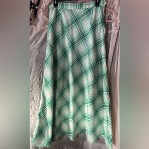 Vintage plaid Sears Jr Bazaar skirt. Very retro! Preppy!